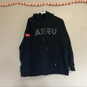 ASRV Hooded Black Sweatshirt